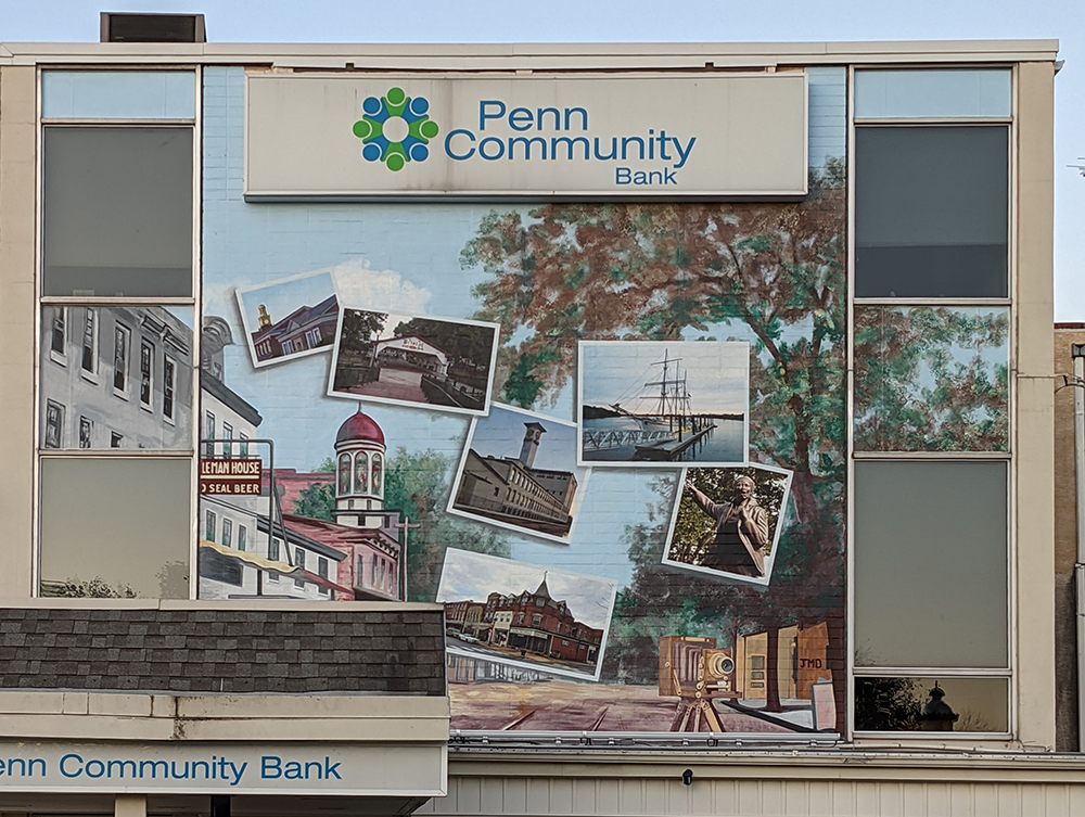Bristol Borough Comes Alive in New Penn Community Bank Mural