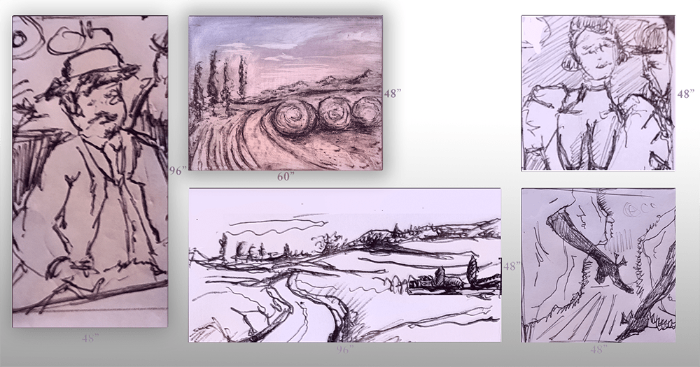 Prototype sketches | Dubus Art Studio